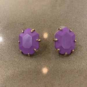 Kendra Scott Purple Earrings